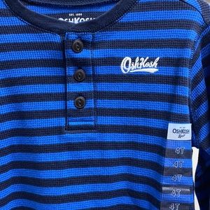 OshKosh NWT Long Sleeve Thermal SIZE 4